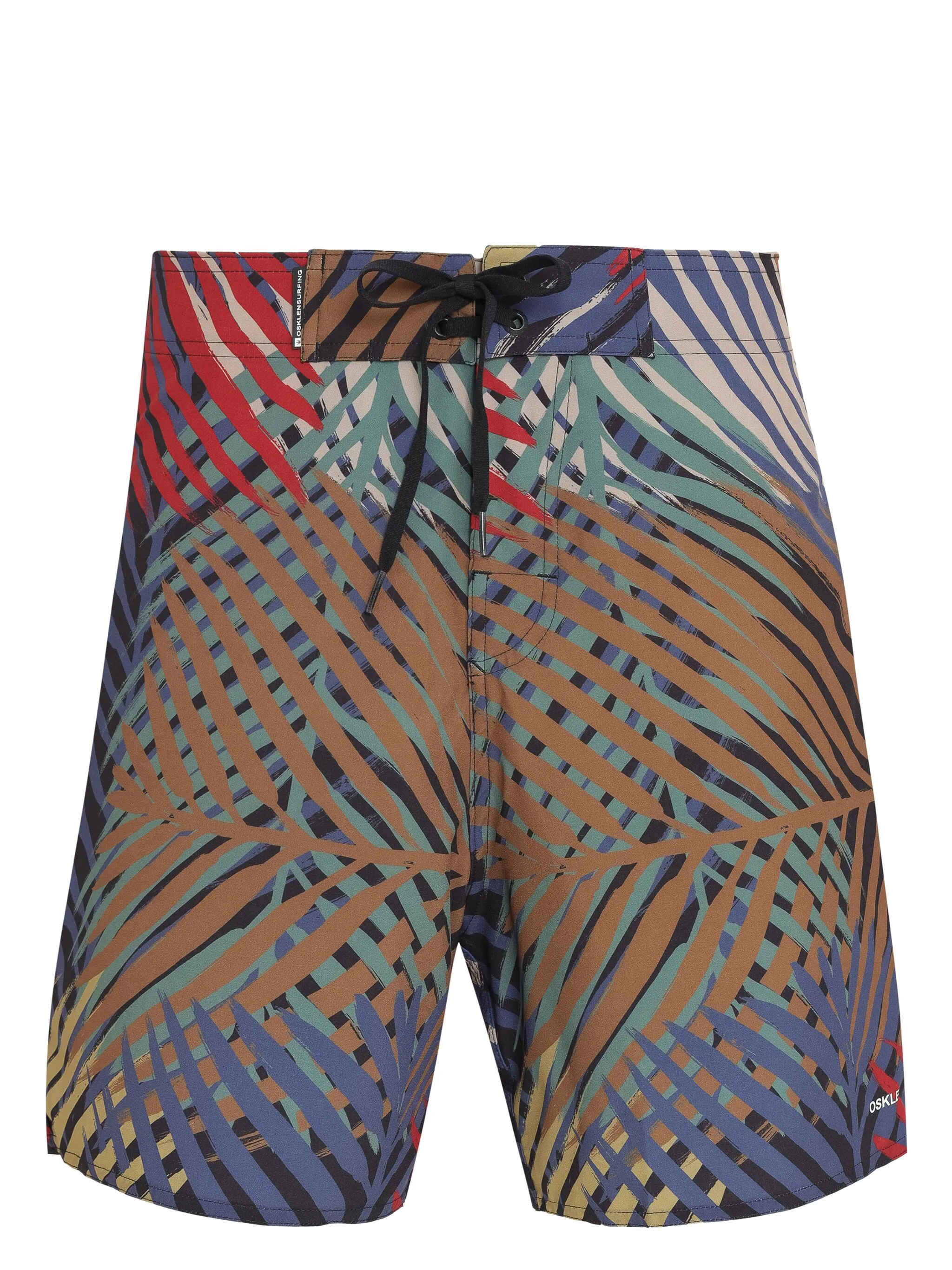 

Плавки-шорты с принтом Osklen, коричневый