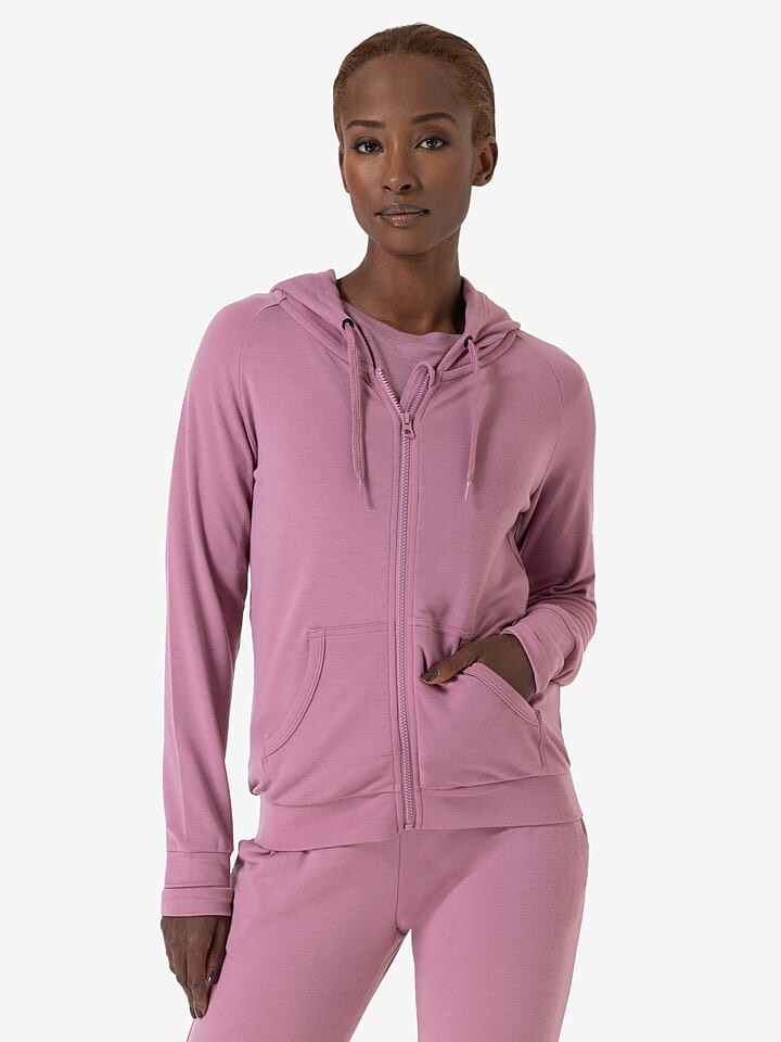 

Спортивная куртка super.natural Sweatjacke Everyday, розовый