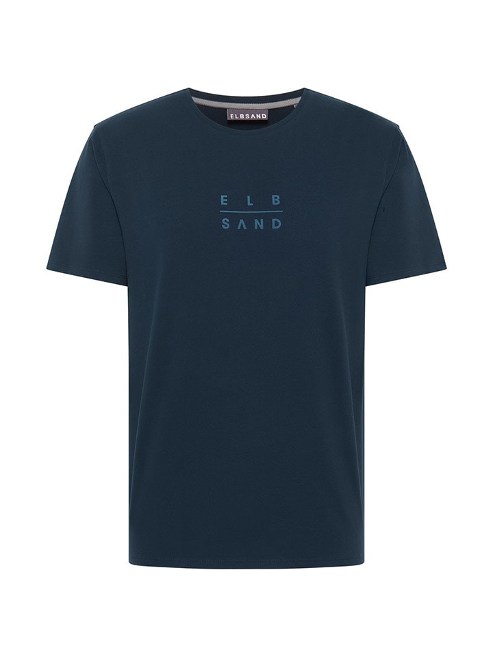 

ELBSAND Футболка "Торбен" темно-синего цвета