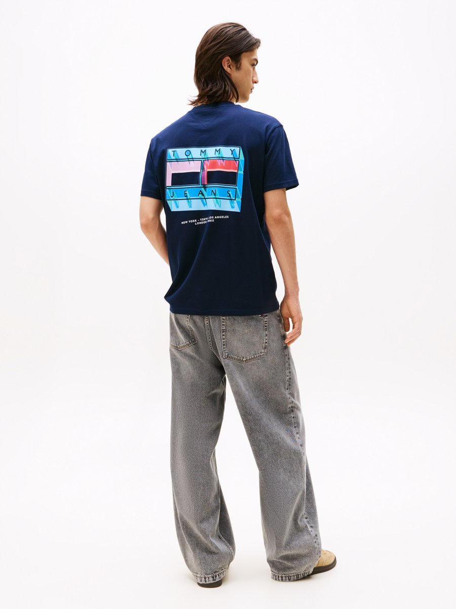 

Футболка Tommy Jeans REG DNA FLAG PLAY EXT, Dark Night Navy/Dark Blue, Синий, Футболка Tommy Jeans REG DNA FLAG PLAY EXT, Dark Night Navy/Dark Blue