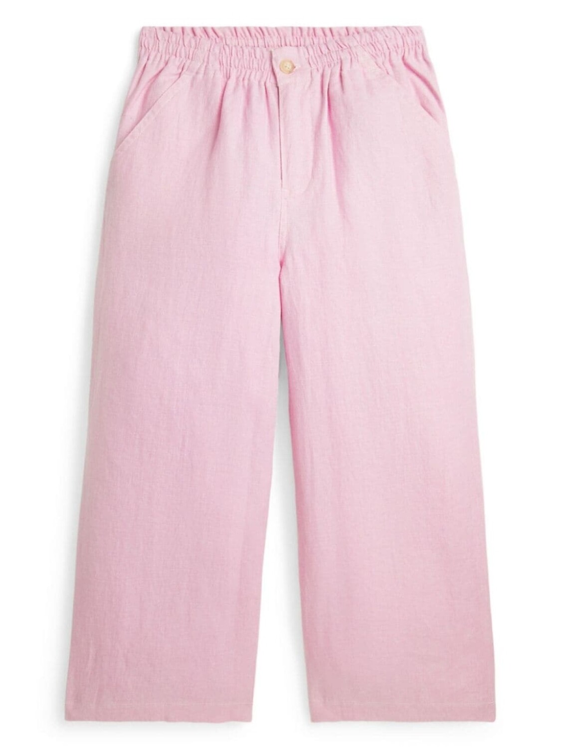 Ralph Lauren льняные брюки широкого кроя, розовый