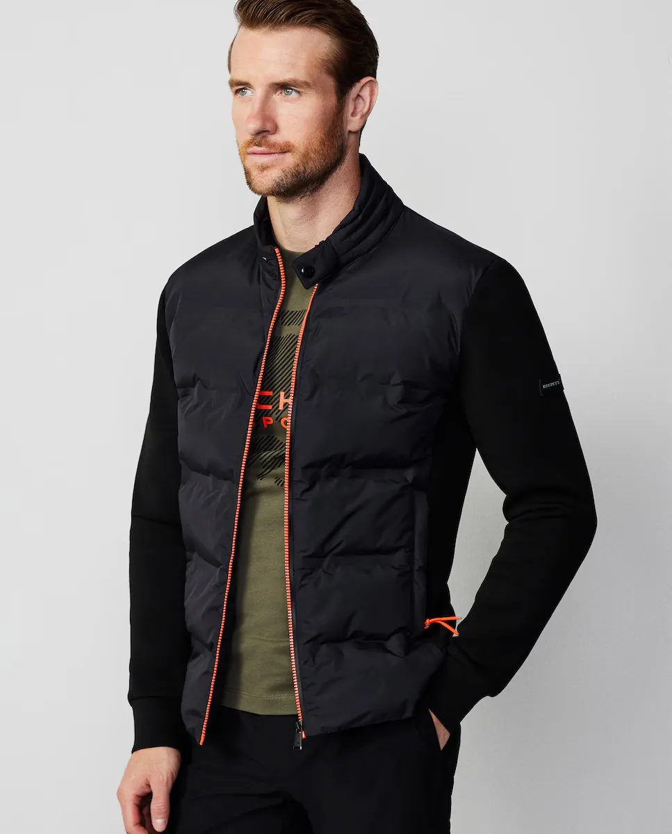 

Мужская утепленная спортивная куртка Hackett Sport, черный