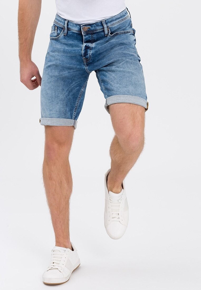 

Джинсовые шорты LEOM Cross Jeans, синий деним