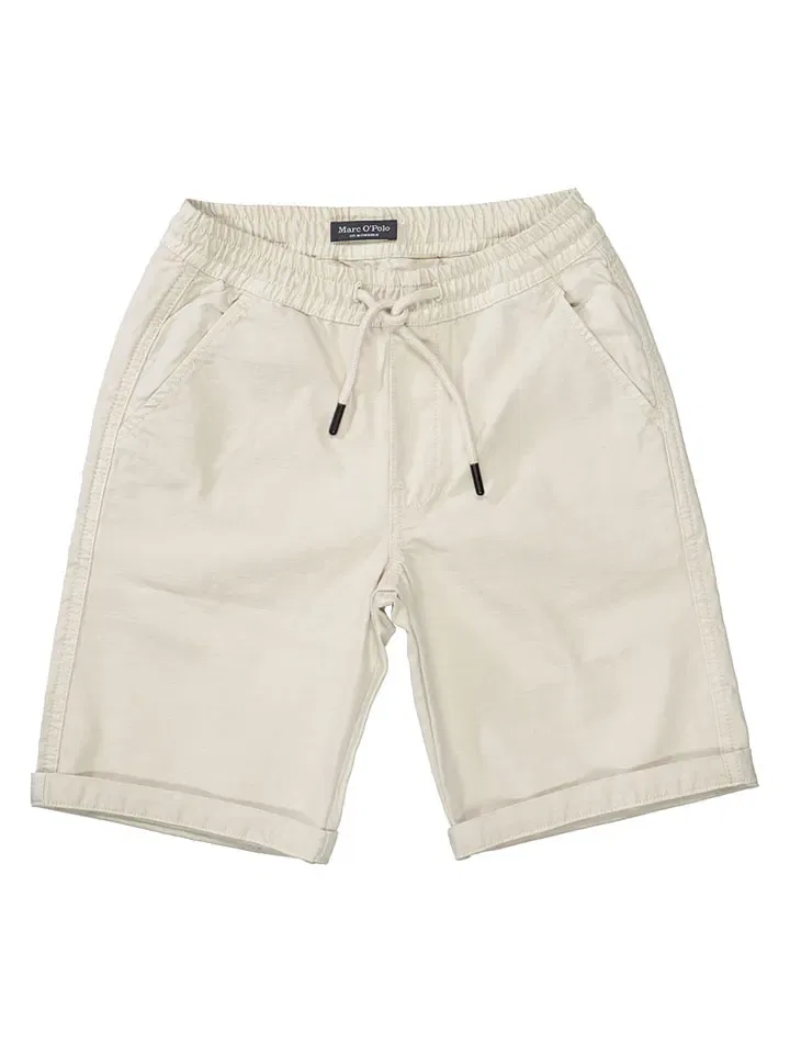 Бермуды из органического хлопка Marc O'Polo Junior, бежевый