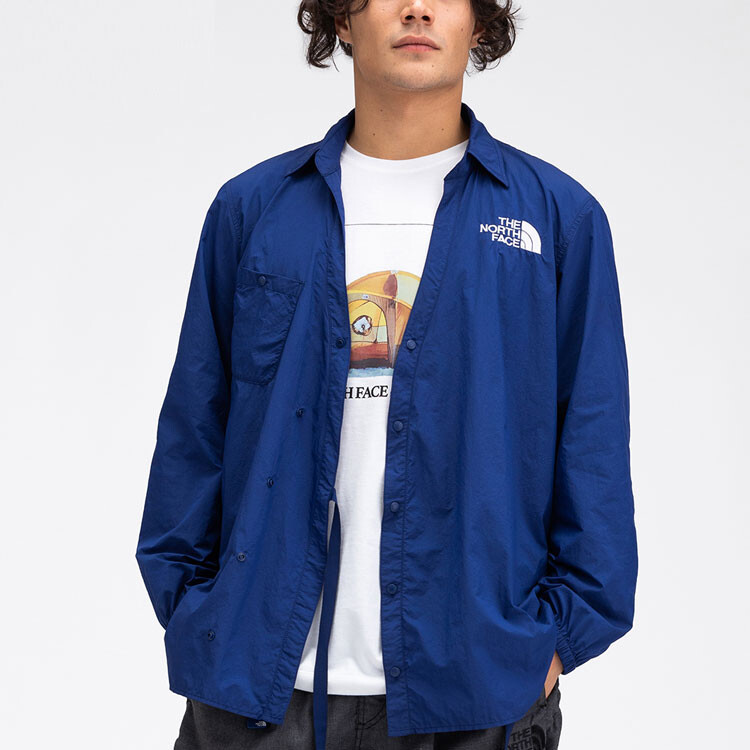 

Рубашка мужская City Outdoor Collection синяя The North Face, синий