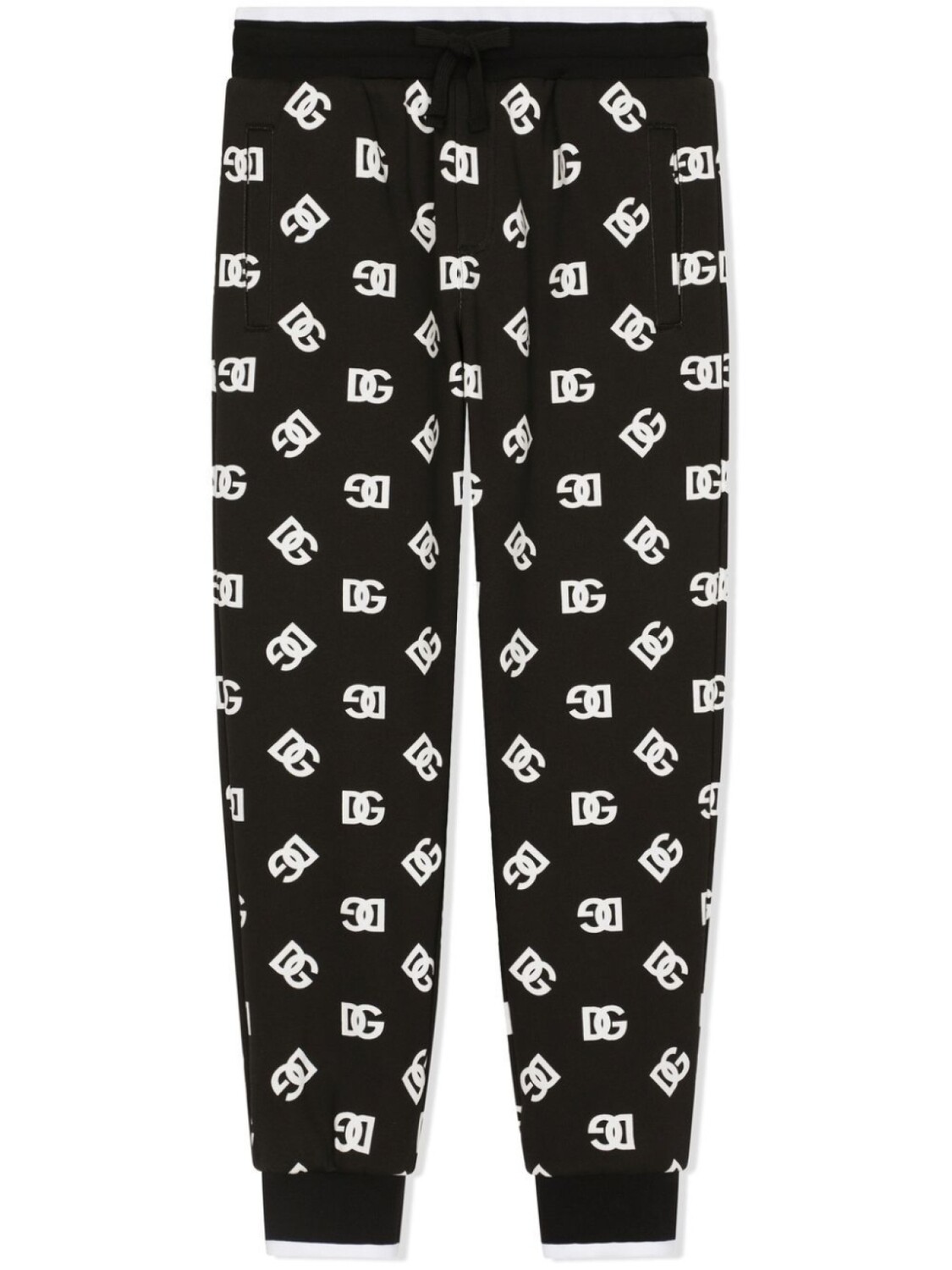 

Dolce & Gabbana спортивные брюки с логотипом DG, черный