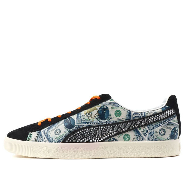 

Кроссовки mita x clyde '$1000 bill' Puma, черный