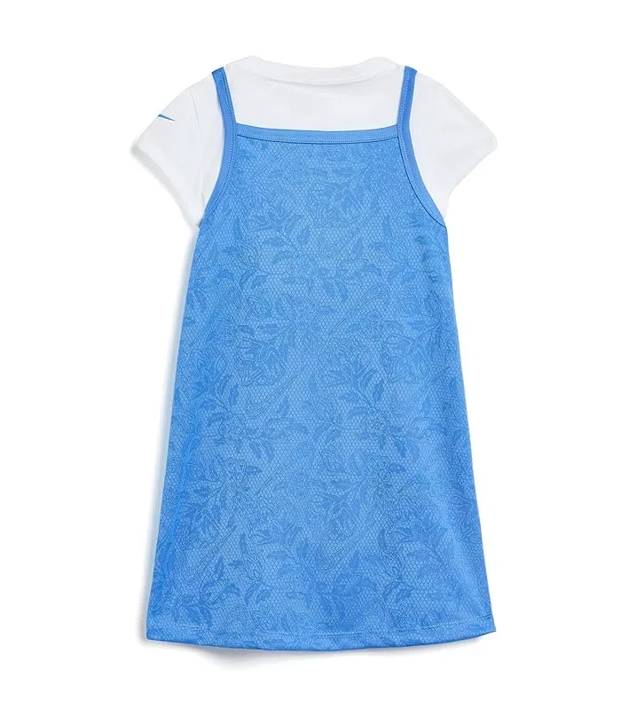 Платье с футболкой Nike Kids Lace it Up Dress, University Blue — фото 2