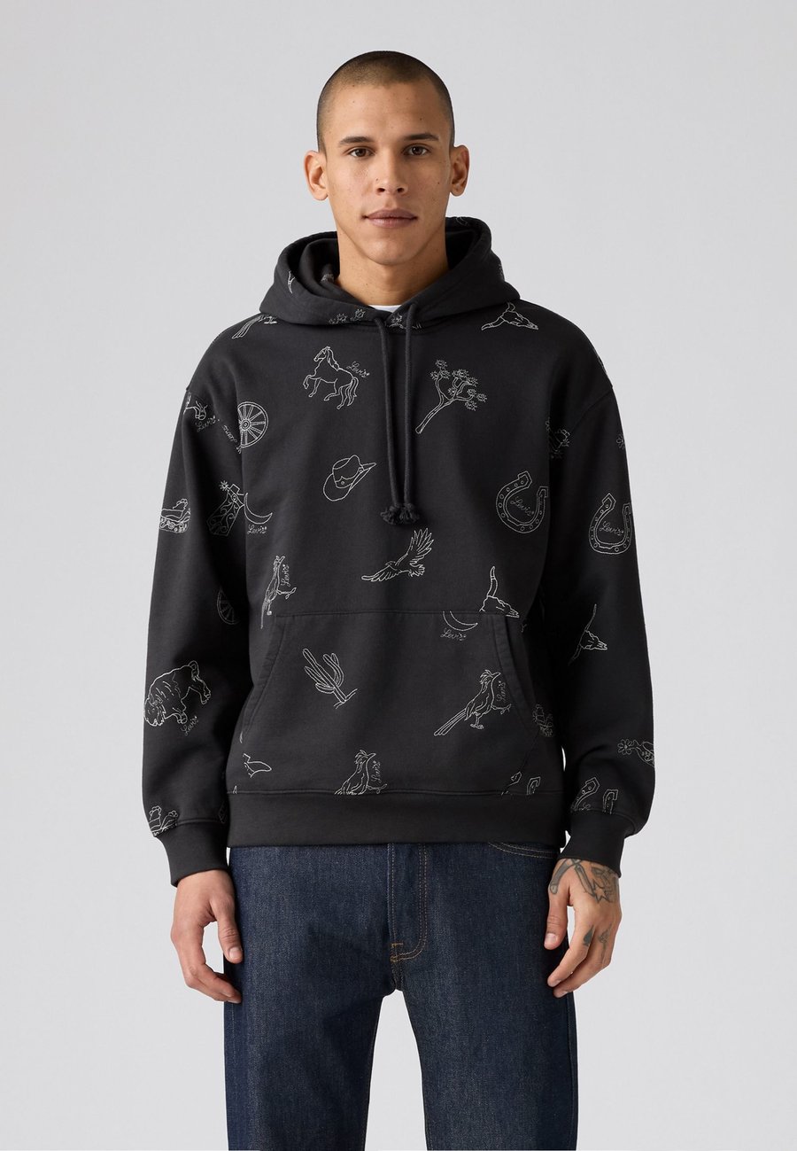 

Худи Levi's RELAXED GRAPHIC, Western Aop Phantom/Black