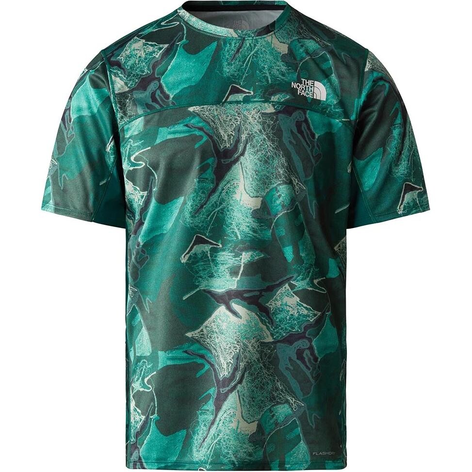 

Футболка мужская зеленая The North Face, зеленый