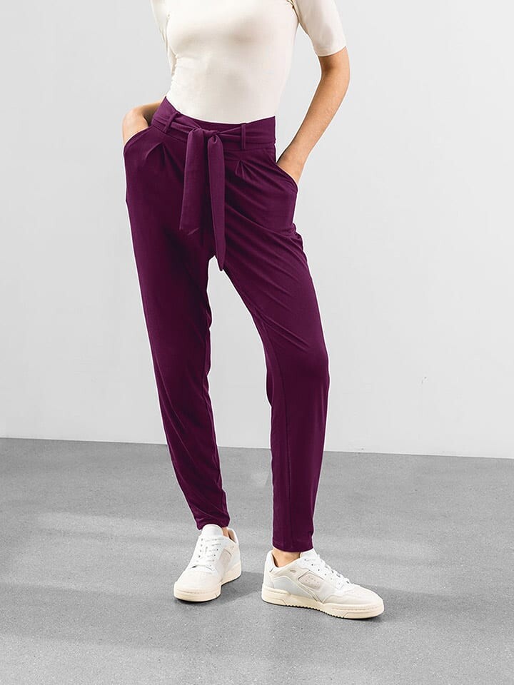 

Тканевые брюки Les Lunes Hose Jade, фиолетовый