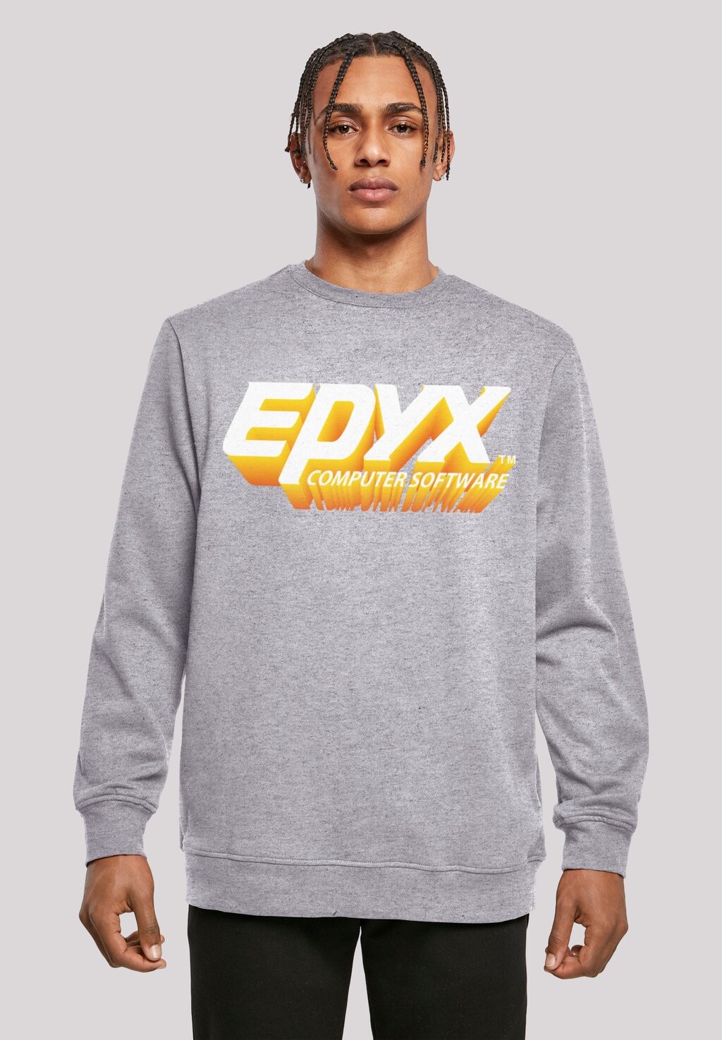 

Толстовка RETRO GAMING EPYX LOGO 3D F4NT4STIC, серый