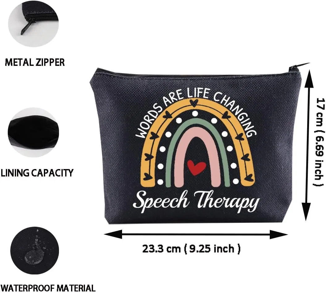 Косметичка «Words Are Life Changing Speech Therapy» Cenwa, Speech Therapy Bag — фото 2