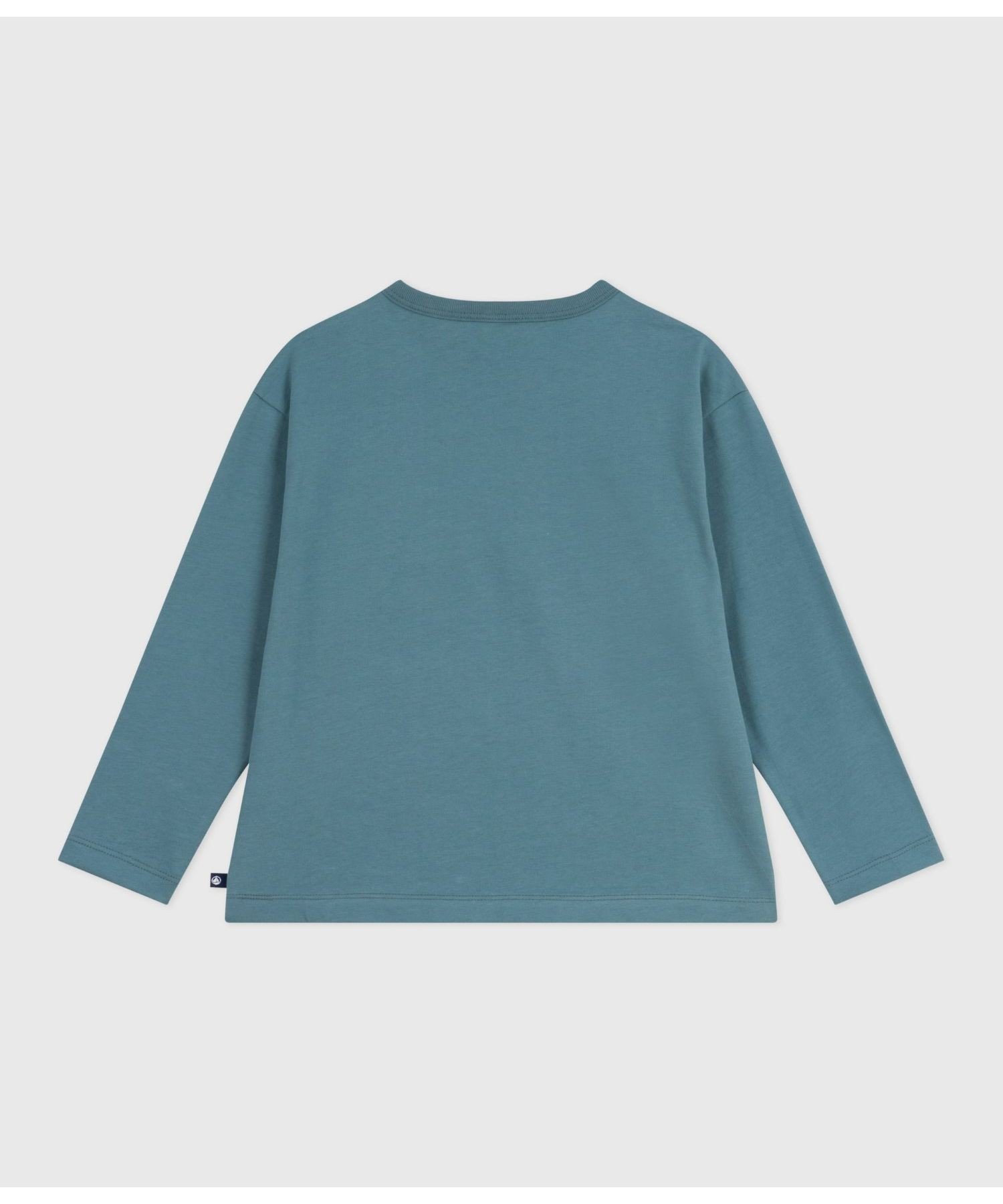 Футболка с длинными рукавами PETIT BATEAU, Indigo Blue — фото 4