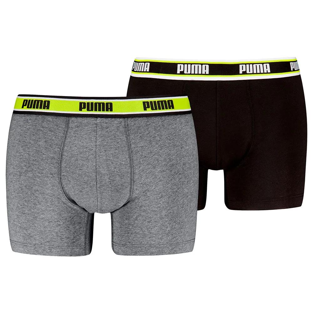

Боксеры 2 шт Puma Logo Elastics boxers 2 units, черный