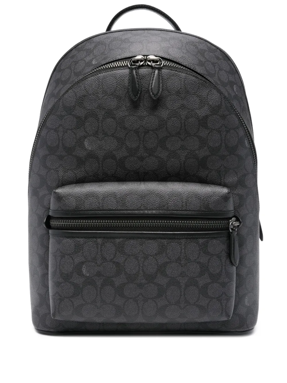 

Рюкзак с монограммой Coach, серый