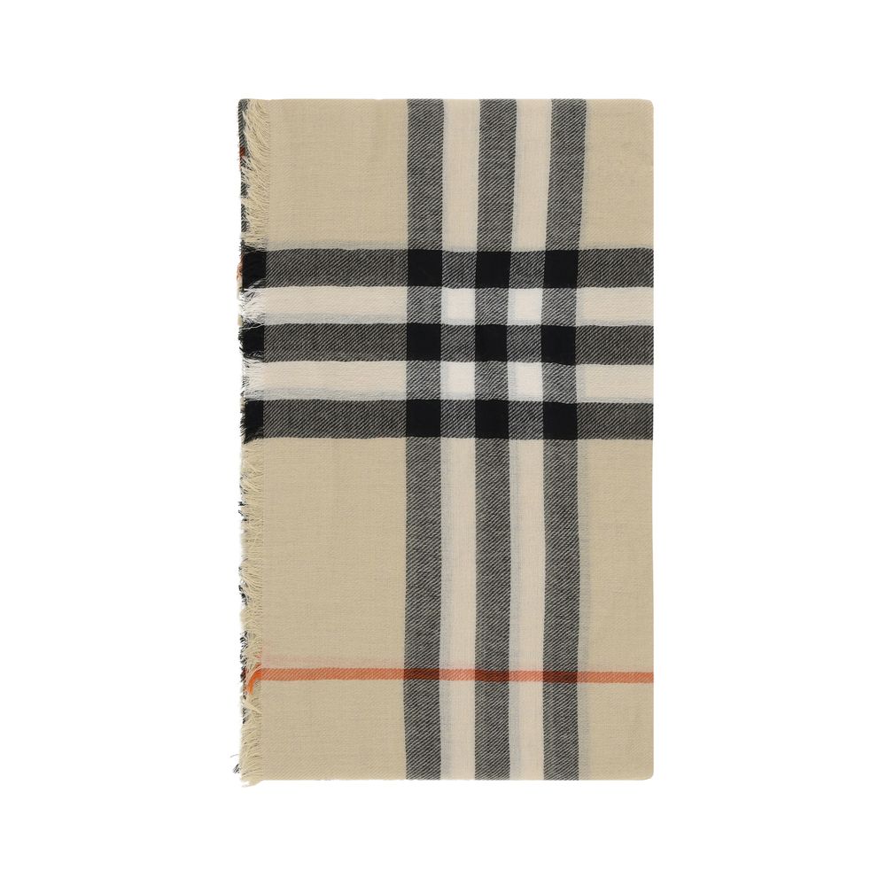 

Мужской шарф Burberry, бежевый