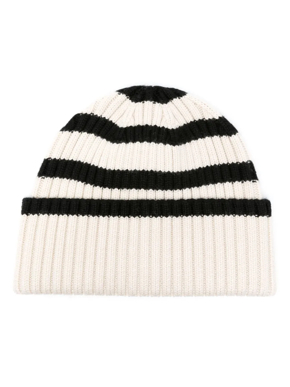 

Шапка бини Signature Stripe TOTEME, черный