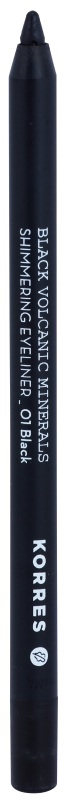 

Черная подводка для глаз с вулканическими минералами Korres, atspalvis 01 black 1,14 гр