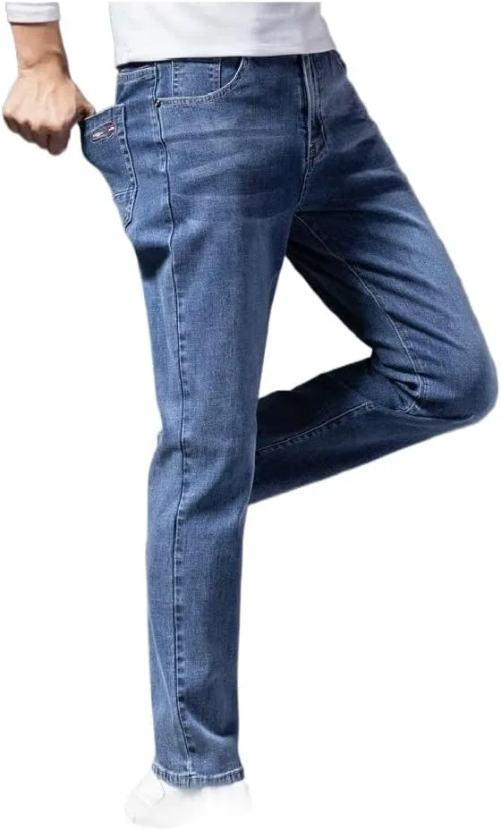Джинсы мужские Classic Denim Stretch, синие — фото 3