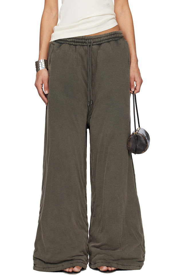 

Lu'U Dan Серые уплотненные бонтаны спортивные штаны