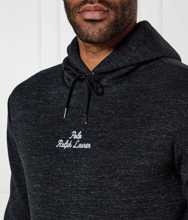 Толстовка Polo Ralph Lauren с капюшоном, черный — фото 4