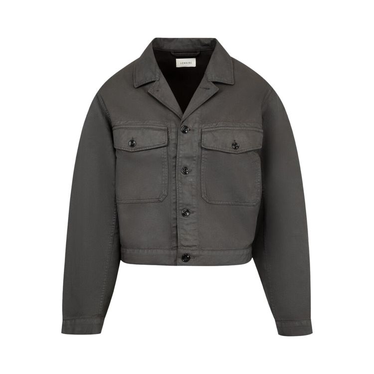 

Куртка Lemaire Trucker Jacket 'Dark Chocolate', коричневый
