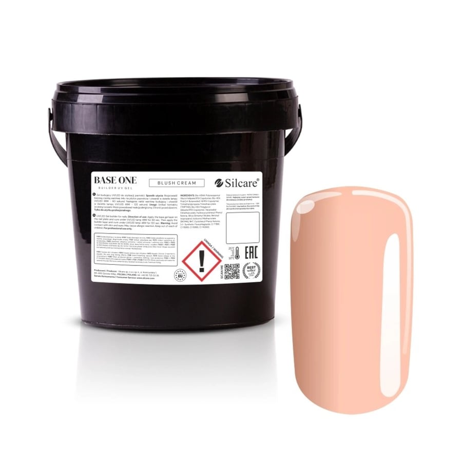 

UV Base One Blush Cream Nail Builder Gel 1 кг Silcare