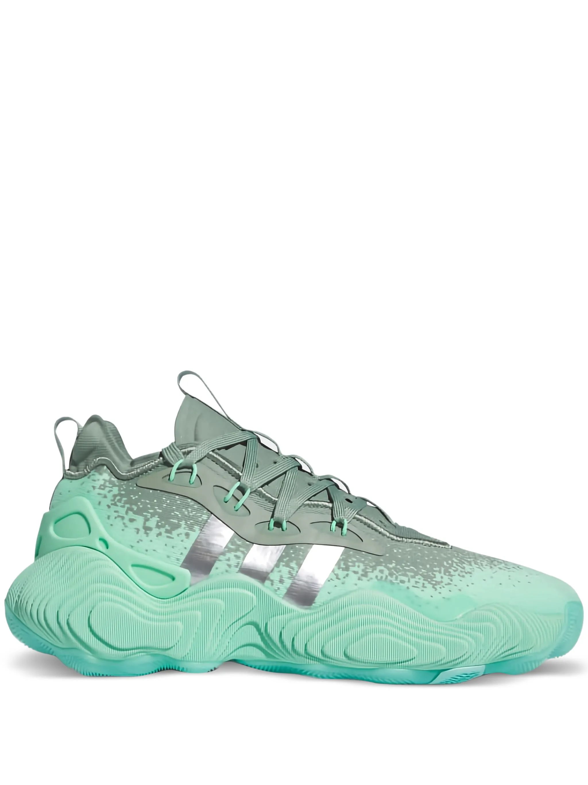 

Кроссовки Trae Young 3 Pulse Mint/Silver Metallic/Silver Adidas, зеленый