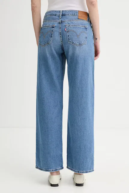 Джинсы свободные LOW Levi's, синий — фото 3