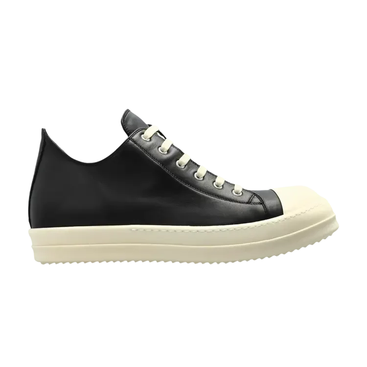 Кроссовки Rick Owens Ramones Low Sneaker 'Black Milk'