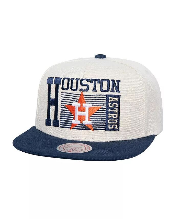 

Мужская кремовая кепка Houston Astros Cooperstown Collection Speed ​​Zone Snapback Mitchell & Ness, бежевый
