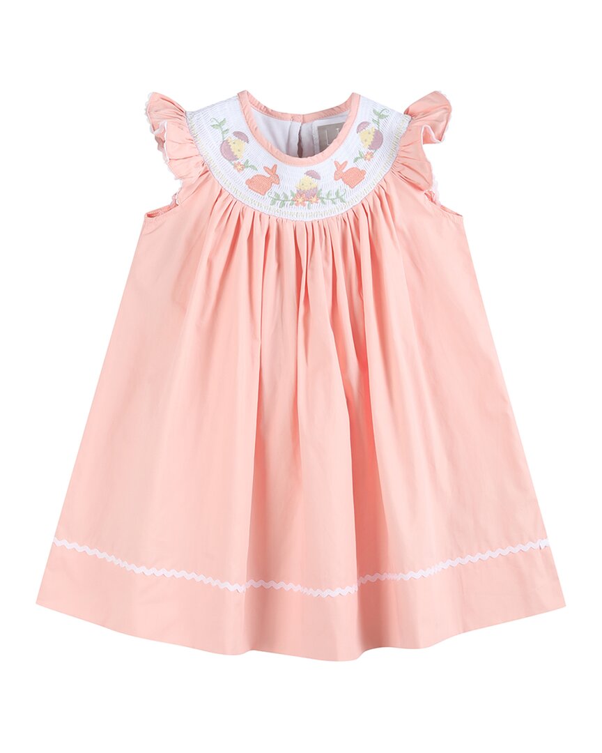 

Платье-епископ Lil Cactus Easter Smocked, светло-розовый