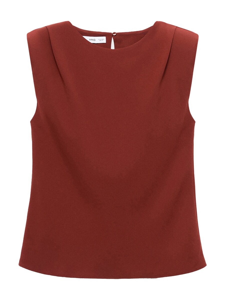 

Блуза MANGO, Dark orange