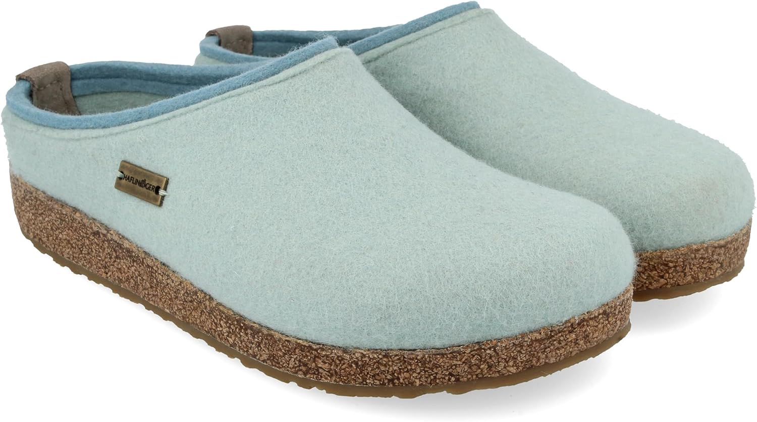 

Тапочки HAFLINGER Kris Felt из шерсти унисекс, бирюзовый