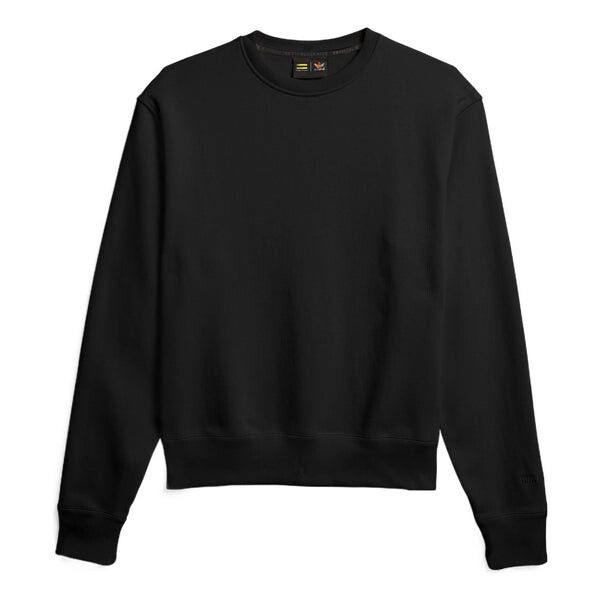 

Толстовка adidas originals x Pharrell Williams Crossover Solid Color Round Neck Pullover Long Sleeves Black, мультиколор