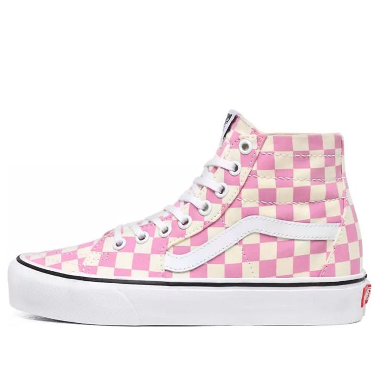 

Кеды Vans Checkerboard SK8-HI Tapered Shoes Pink