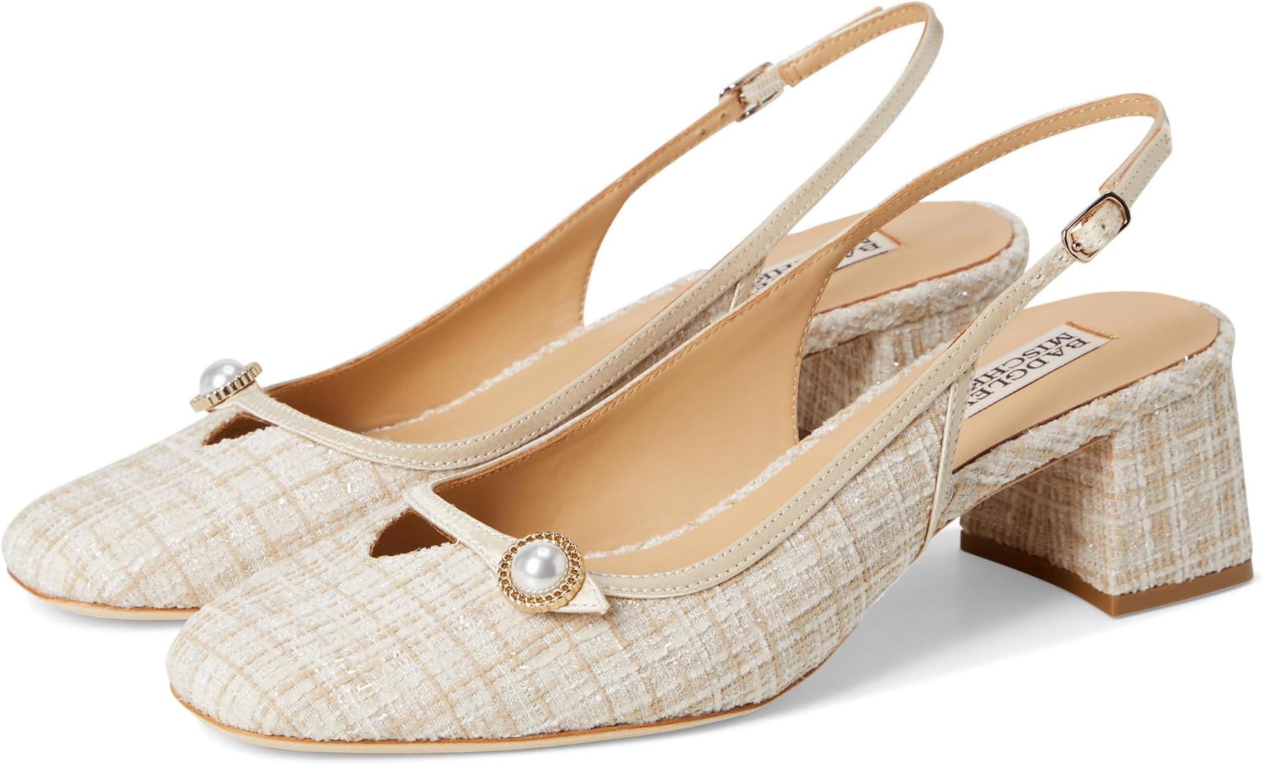 Туфли Badgley Mischka Veera, кремовый