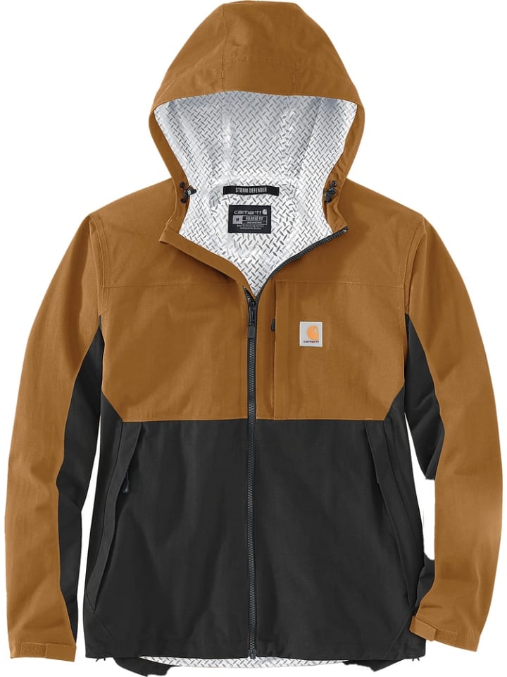 

CARHARTT Куртка «Монтерей» коричневого цвета
