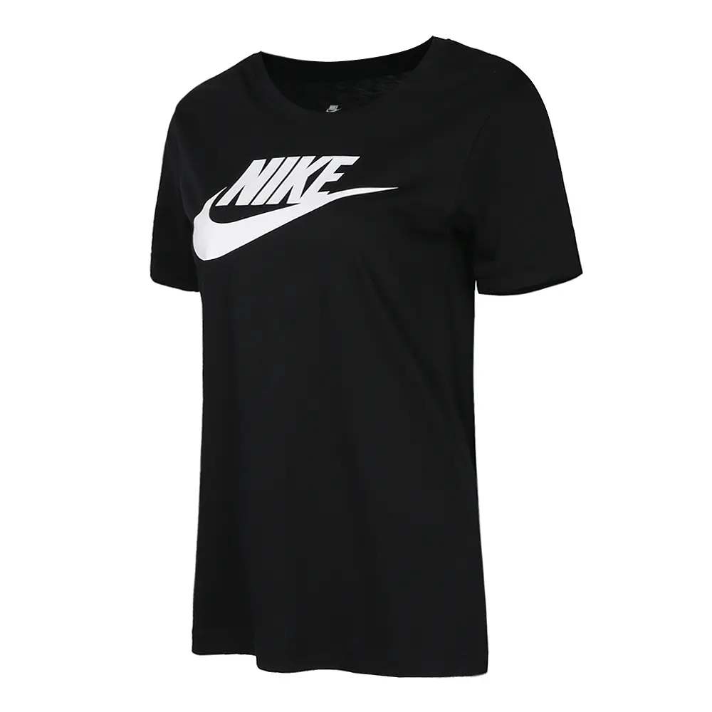 Nike Футболка женская черная — фото 3