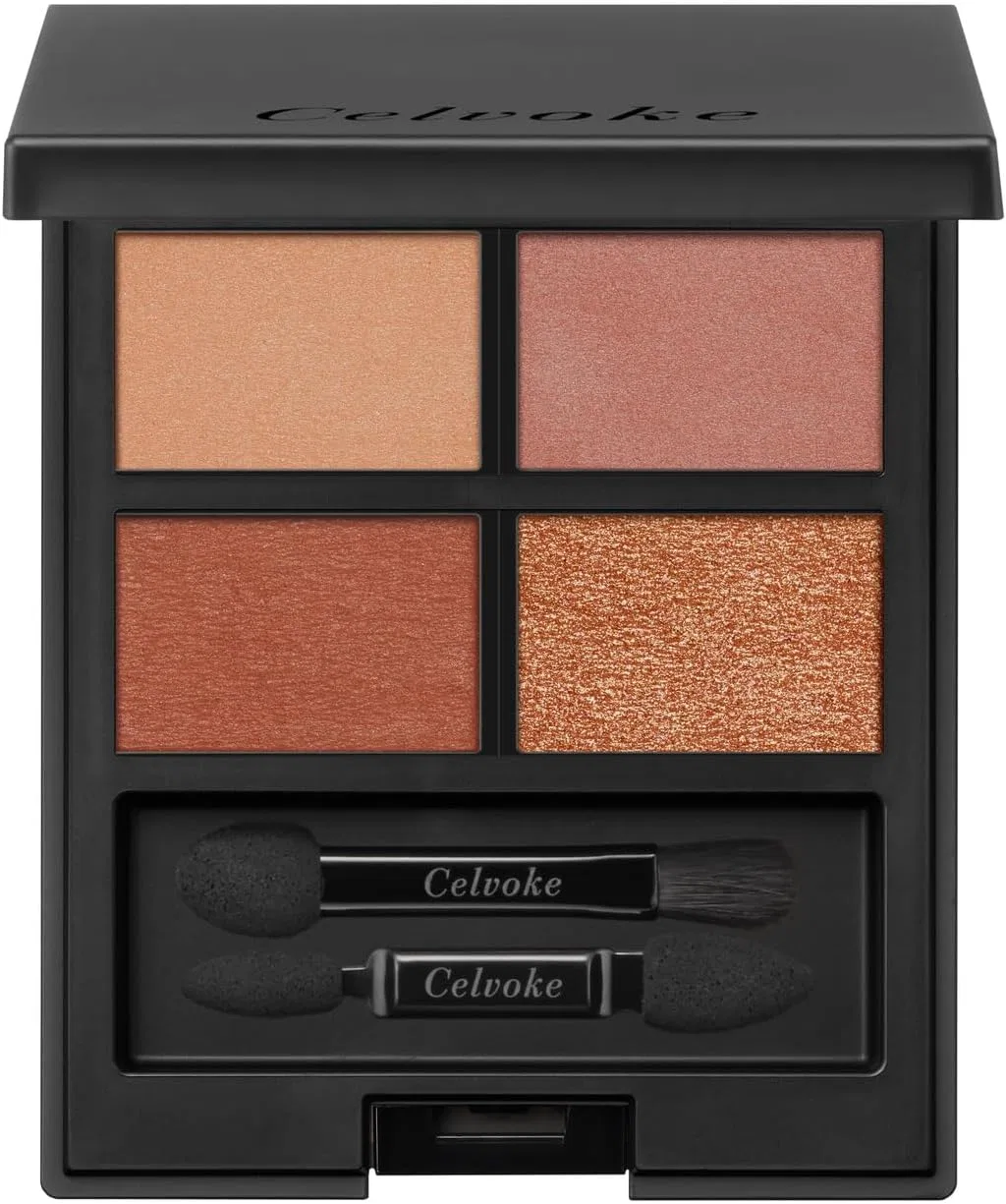 Палетка теней для век Celvoke Vatik Eye Palette 03 Neoteracotta 4 цвета