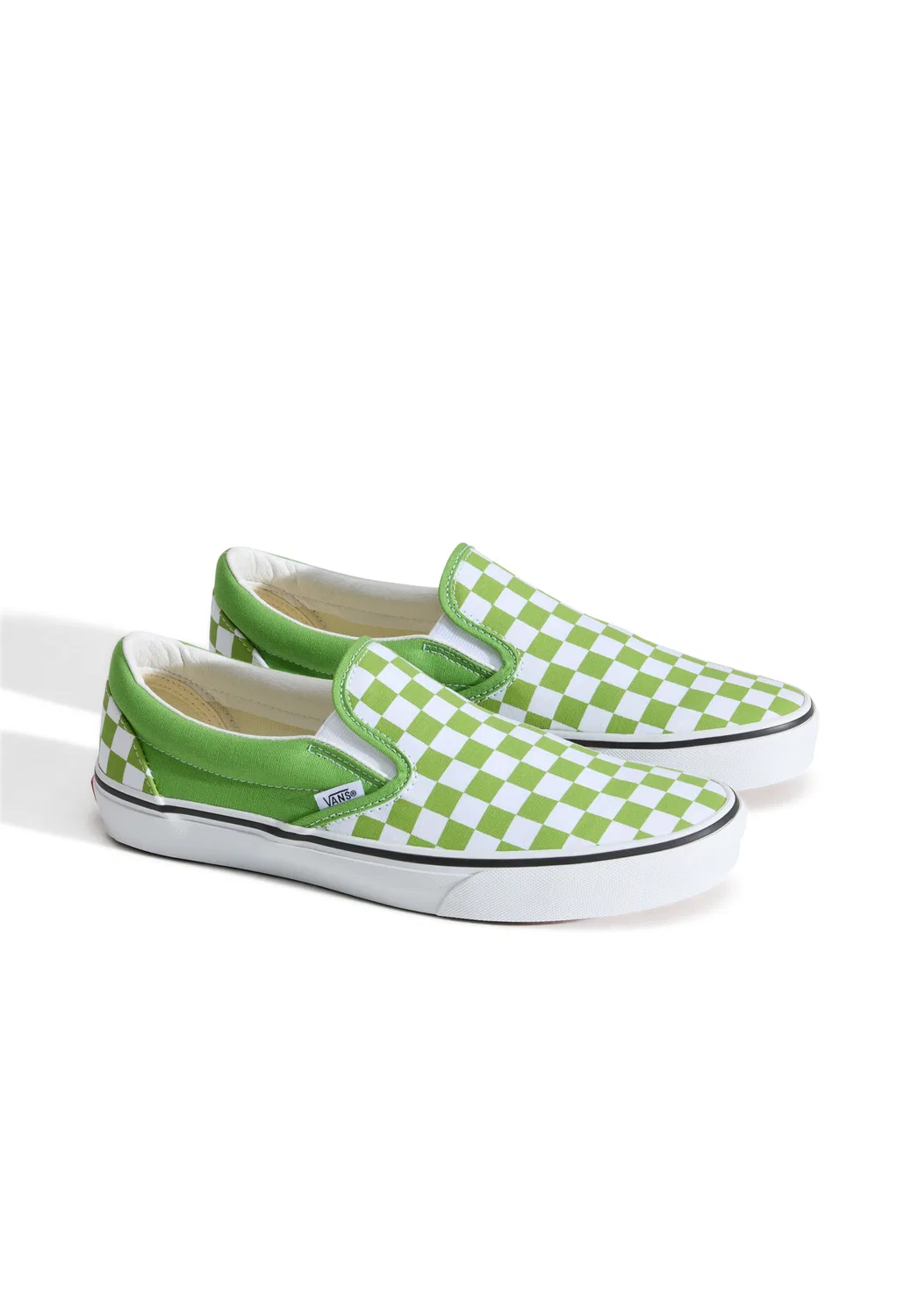 Слипоны 'Classic' Vans, Lime — фото 2