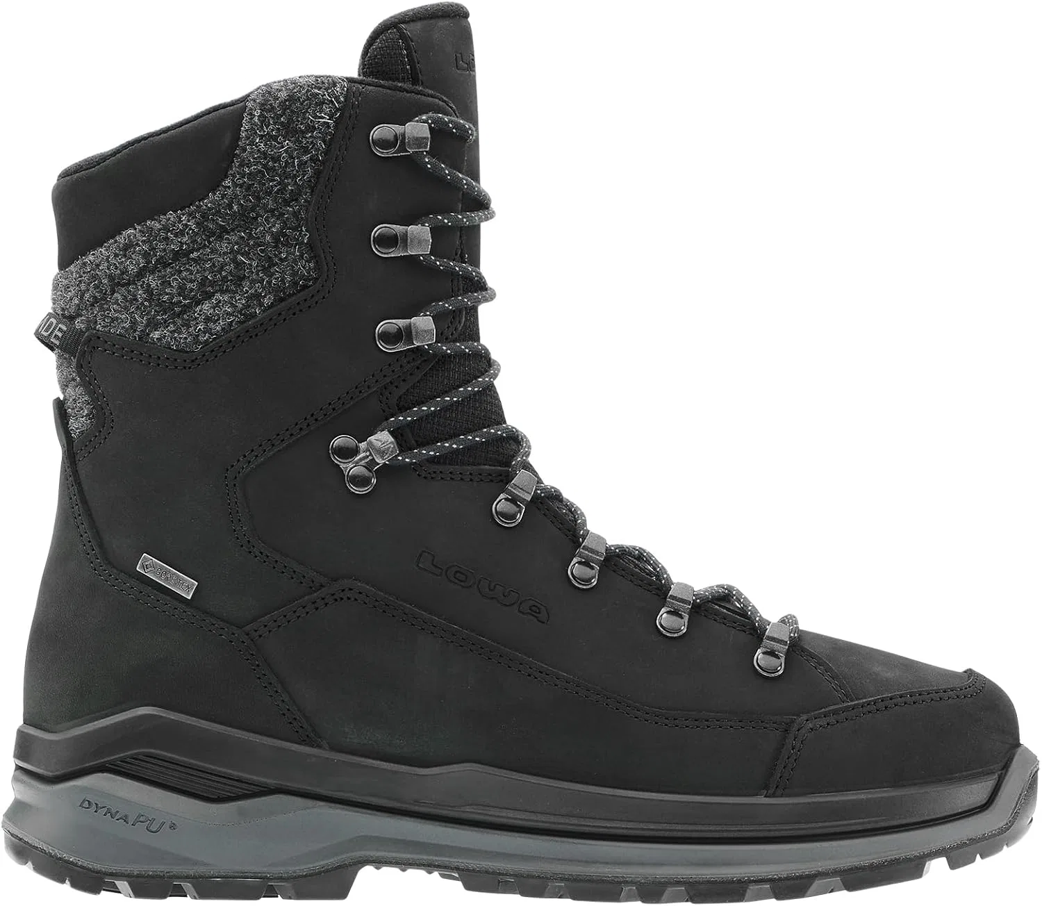 Ботинки LOWA Renegade Evo Ice 2 GTX High, Black Grey