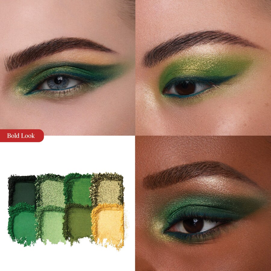 Палетка теней для век Color Story HUNG VANNGO BEAUTY, 8 x 0.06 oz/1.8 g, Generous Green & Yellow — фото 3