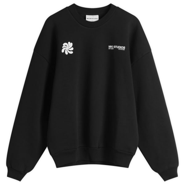 

Абстрактная толстовка Mki Crew Mki Miyuki-Zoku, черный
