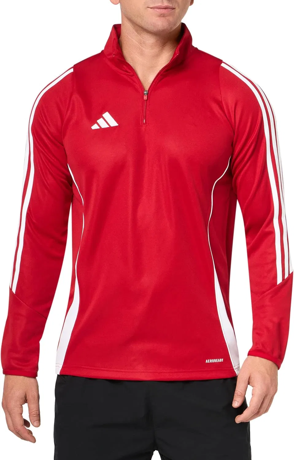Тренировочный топ Adidas Men's Tiro 24, красно-белый