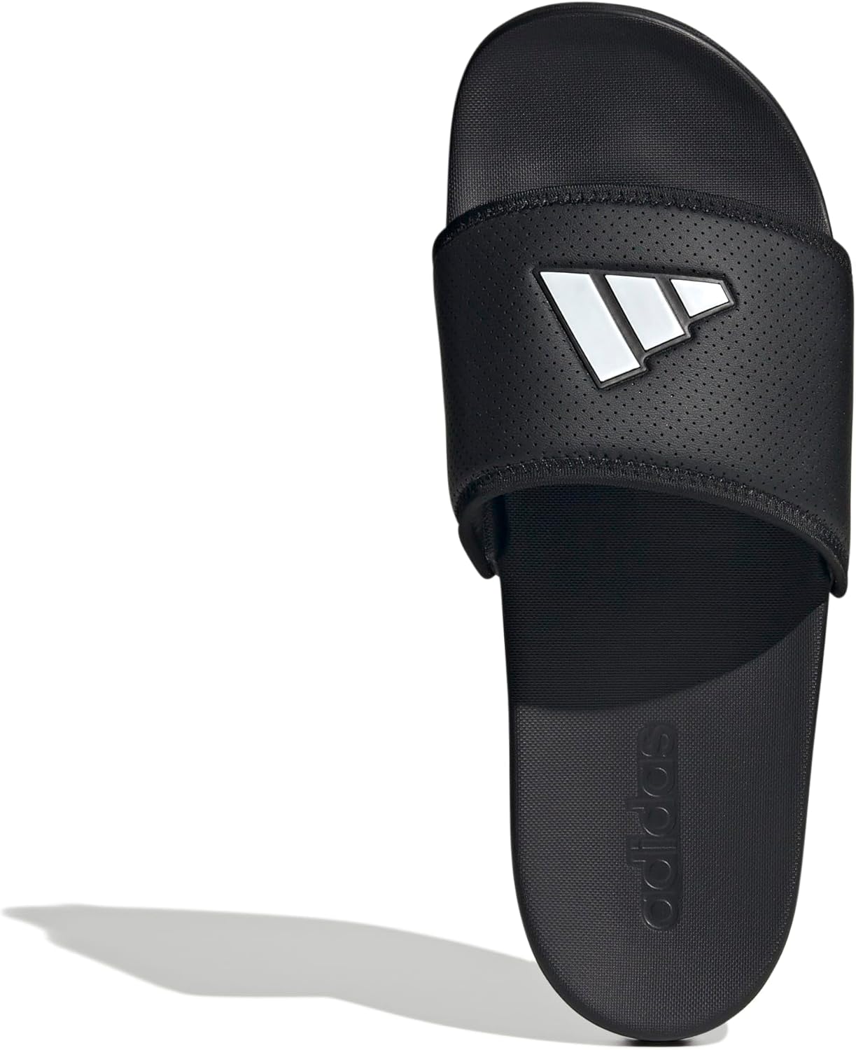 Сандалии adidas Unisex для взрослых Adilette Comfort, белый/черный — фото 2