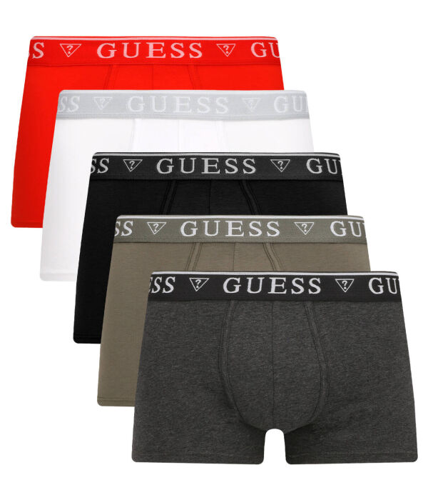 

Трусы 5 шт. Guess Underwear, мультиколор