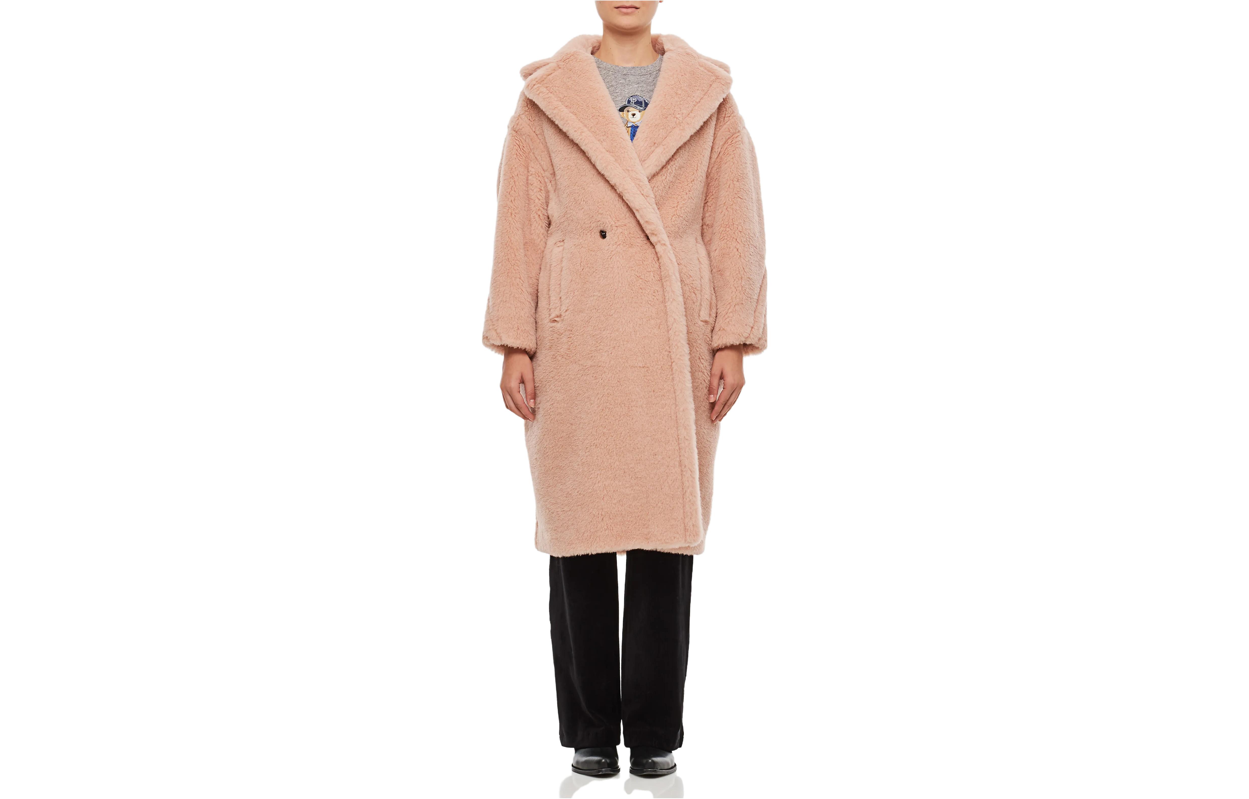 

MaxMara Розовое женское пальто, Pink