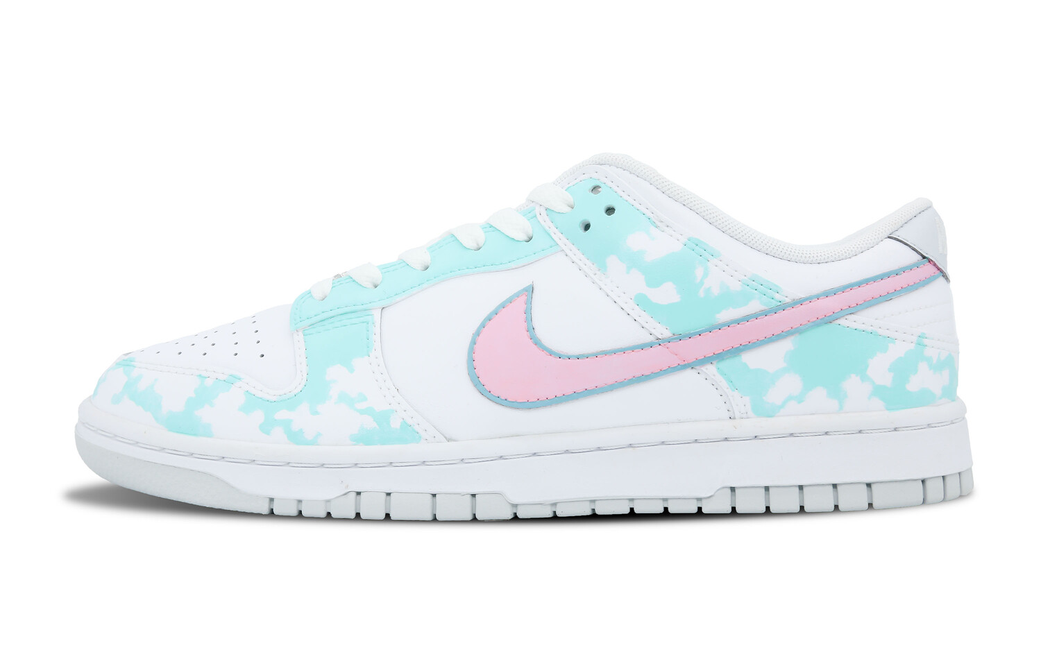 

Кроссовки Nike Dunk Skateboard Shoes Men Low-Top White, голубой, Синий, Кроссовки Nike Dunk Skateboard Shoes Men Low-Top White, голубой